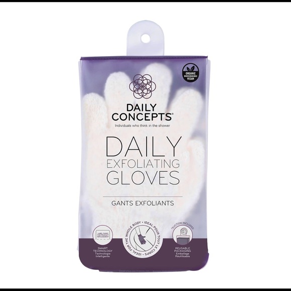 New | Daily concepts exfoliating gloves. - Picture 1 of 3